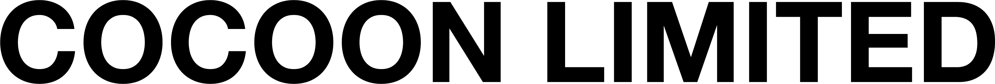 COCOON LIMITED web logo black