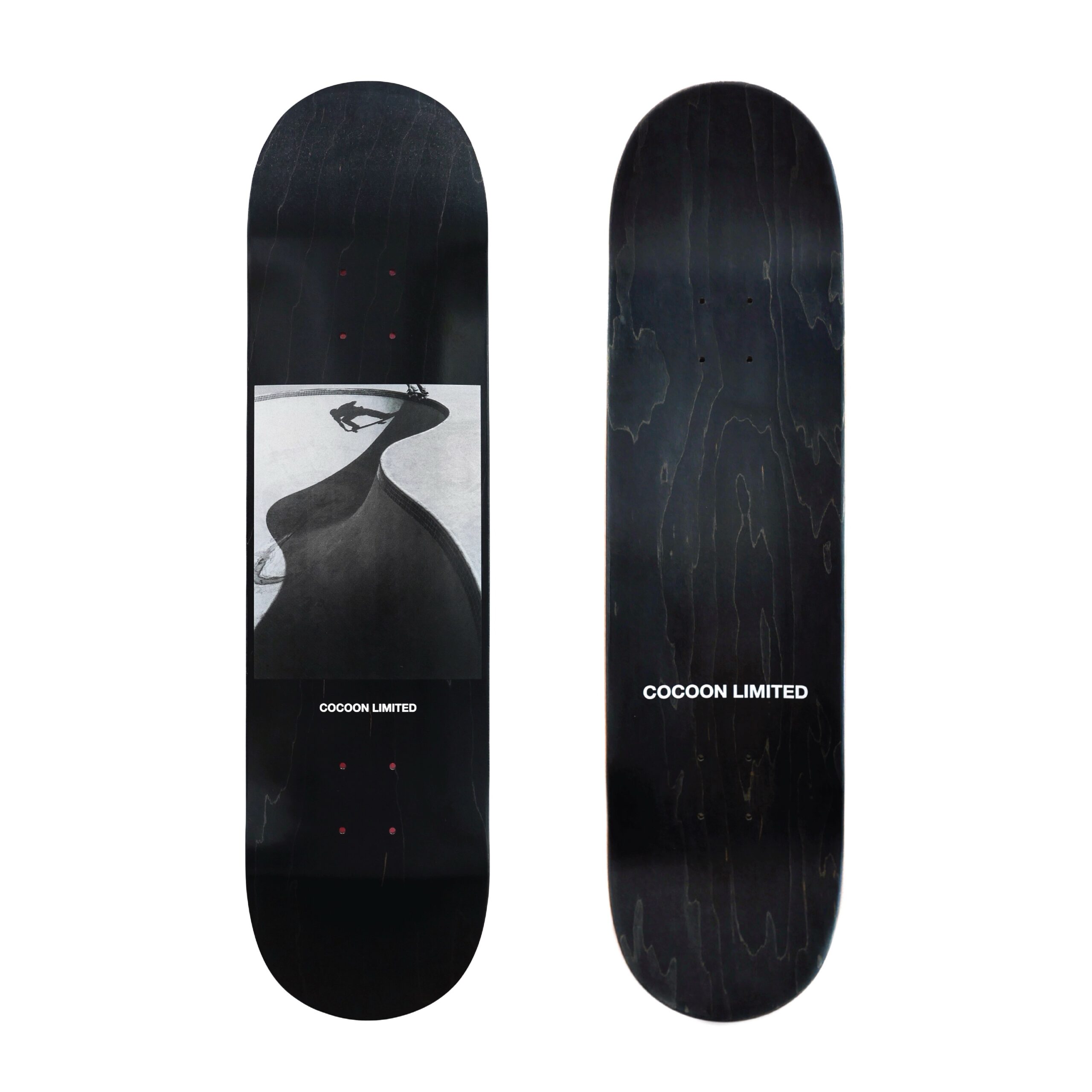 Cocoon Limited Photographic Edition Deck - Black/Black - 8.125