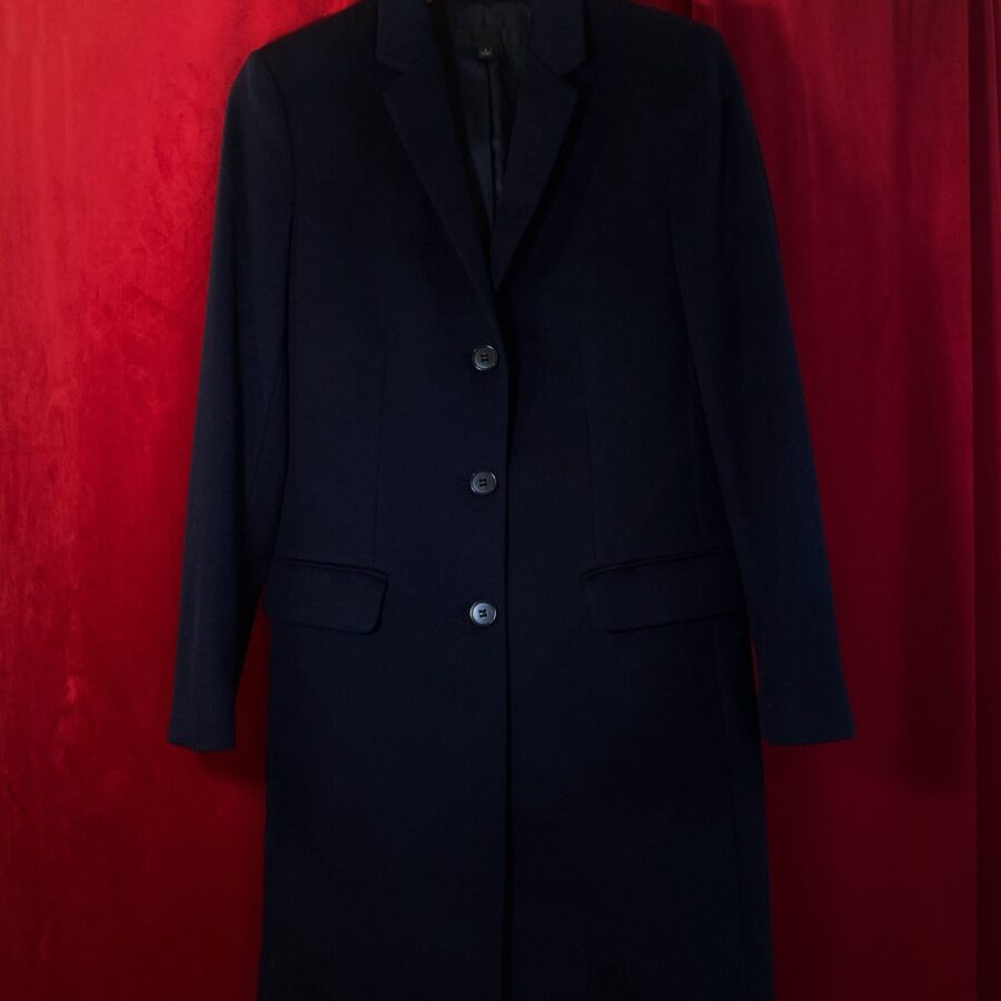 Uniqlo Blue Cashmere Coat