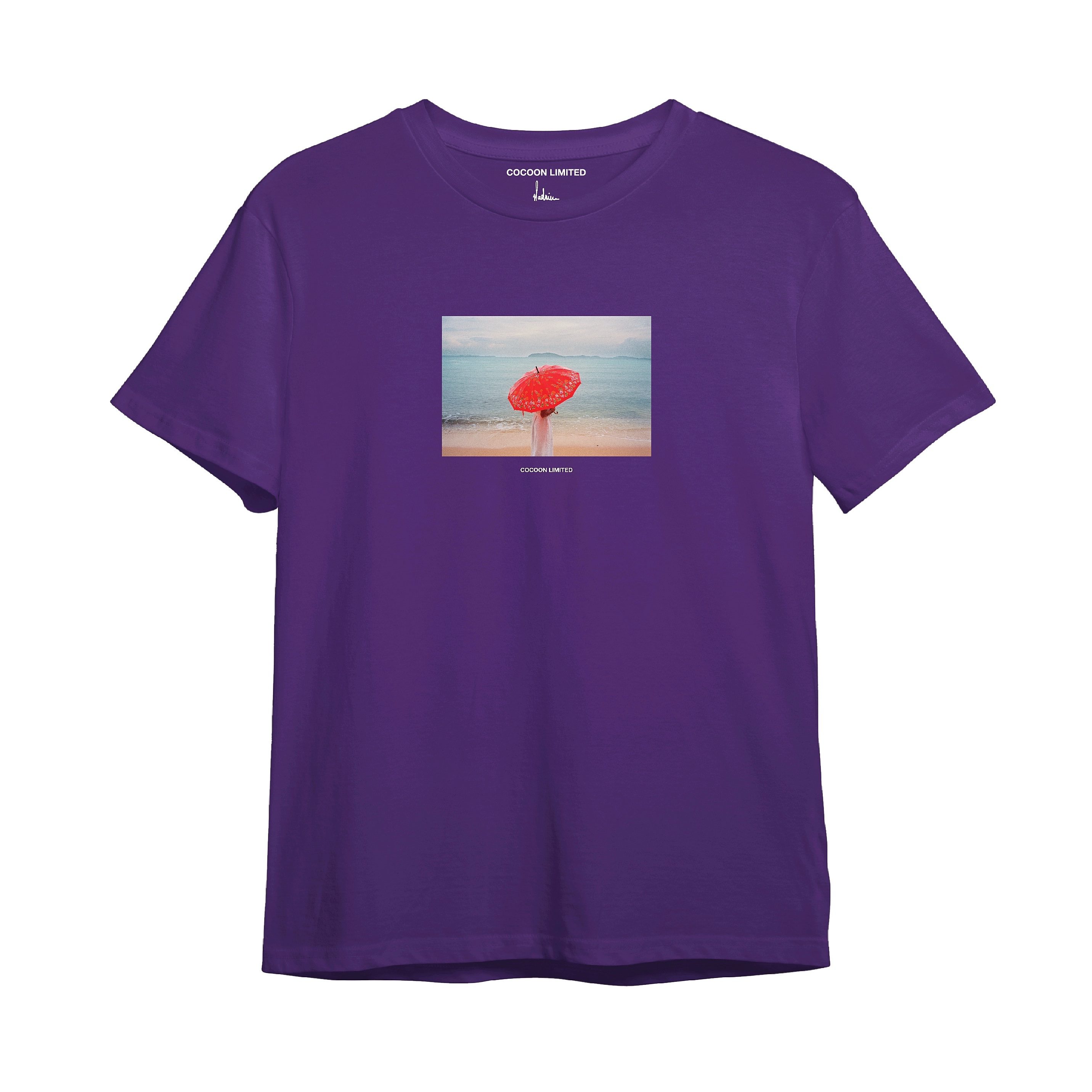 Hadrien's Photographic Series - Girl with the Umbrella / Purple