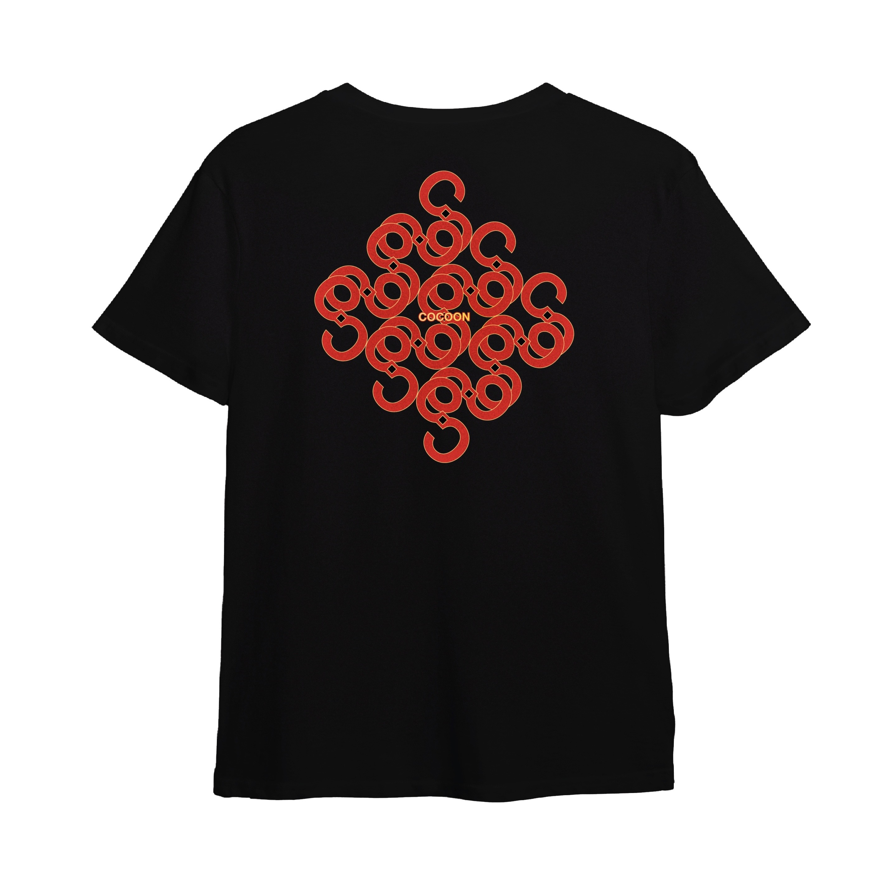 Cocoon Monogram T-Shirt Black