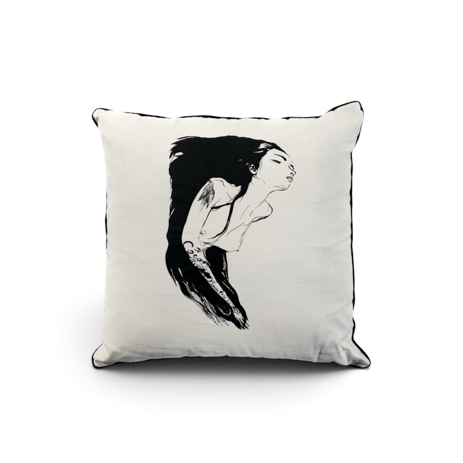 On the Moon pillow by Véronique Bour